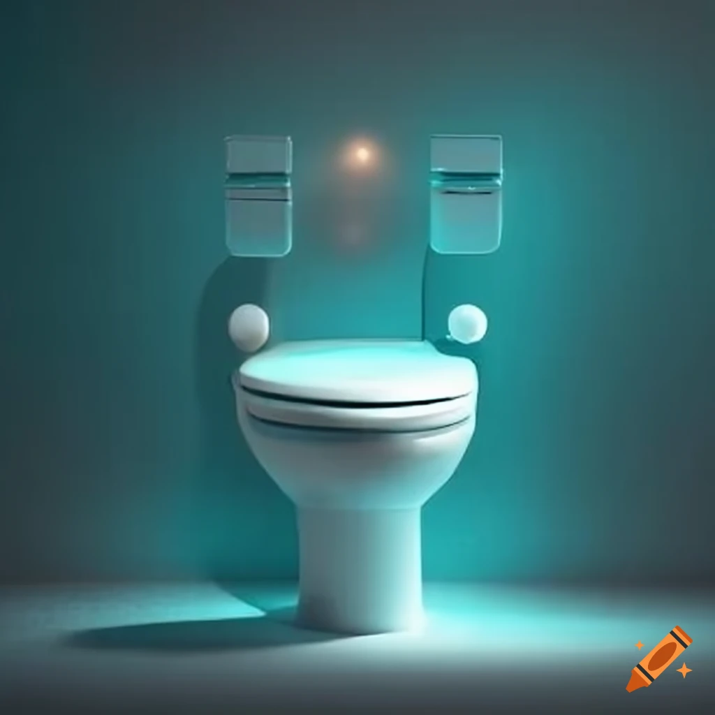smart toilet connected to the future