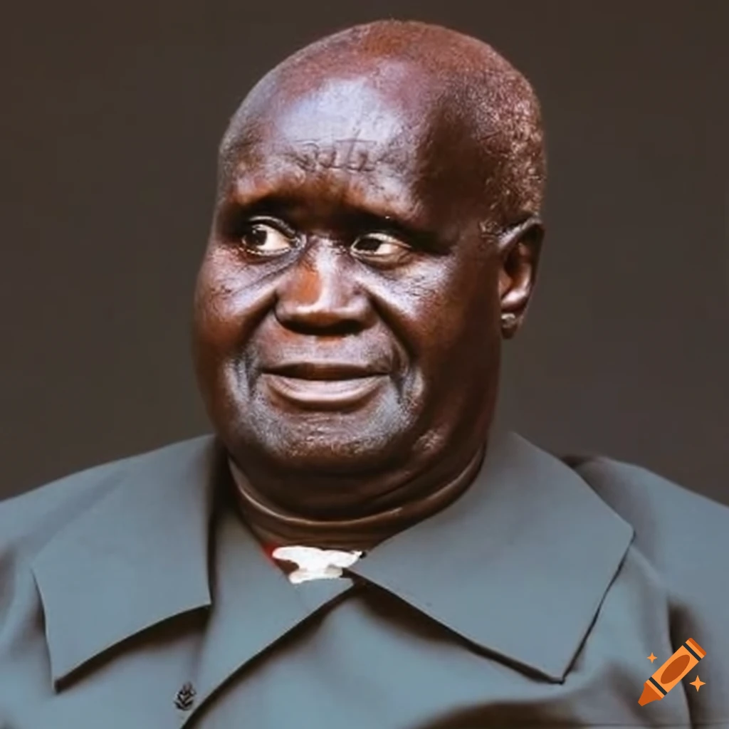 Portrait of kenneth kaunda, the first president of zambia on Craiyon
