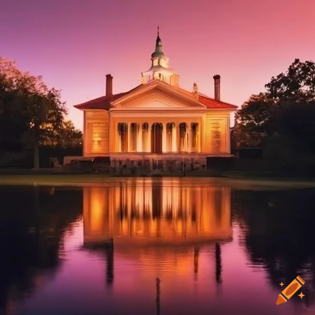 impressive architecture of Phi Gamma Delta house