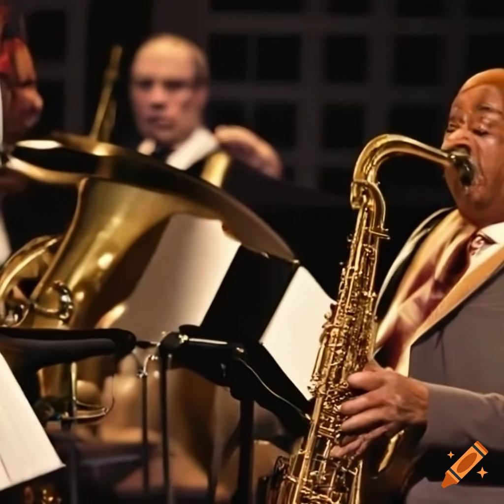 Jazz music instrument on Craiyon