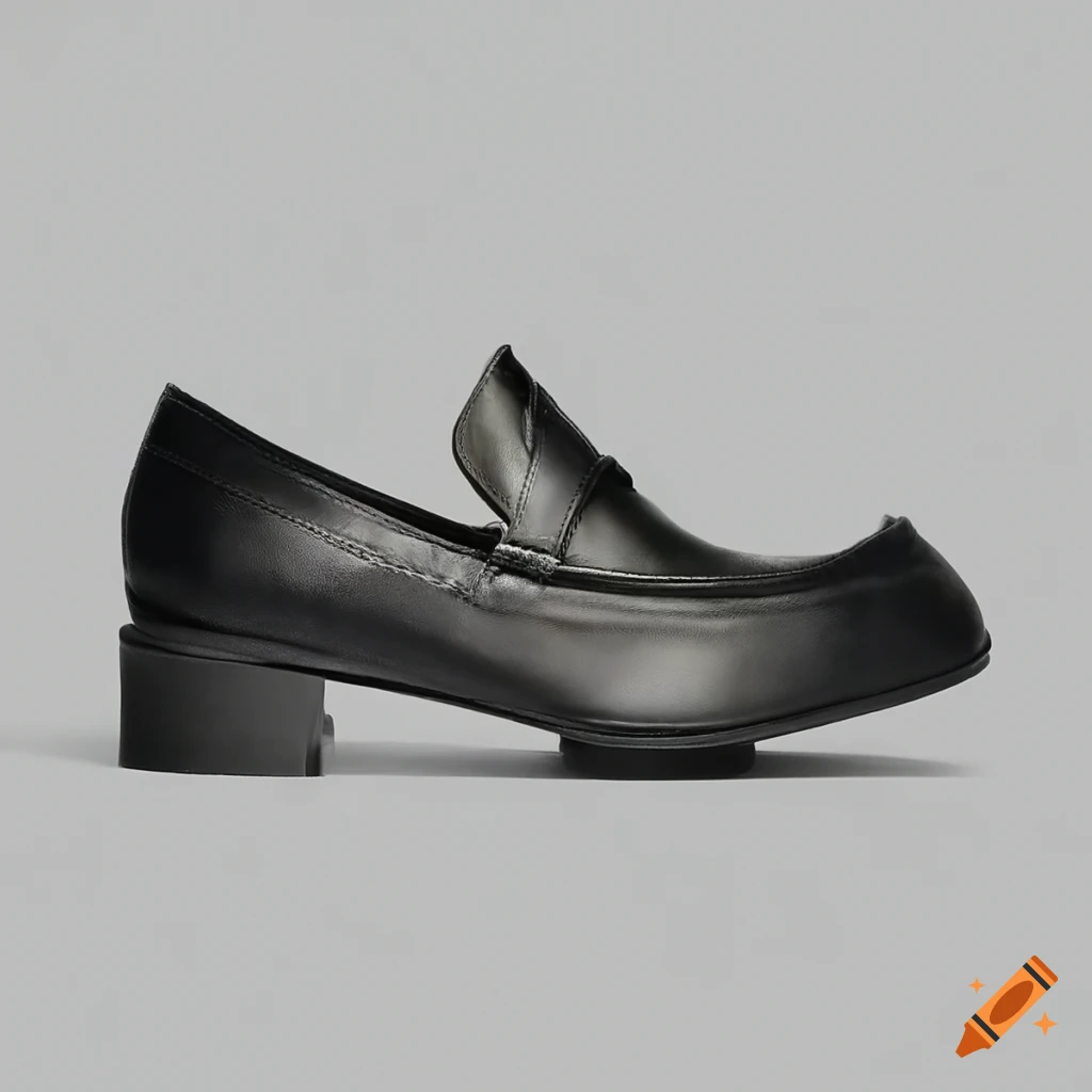 Avant-garde rick owens style loafer shoes on Craiyon