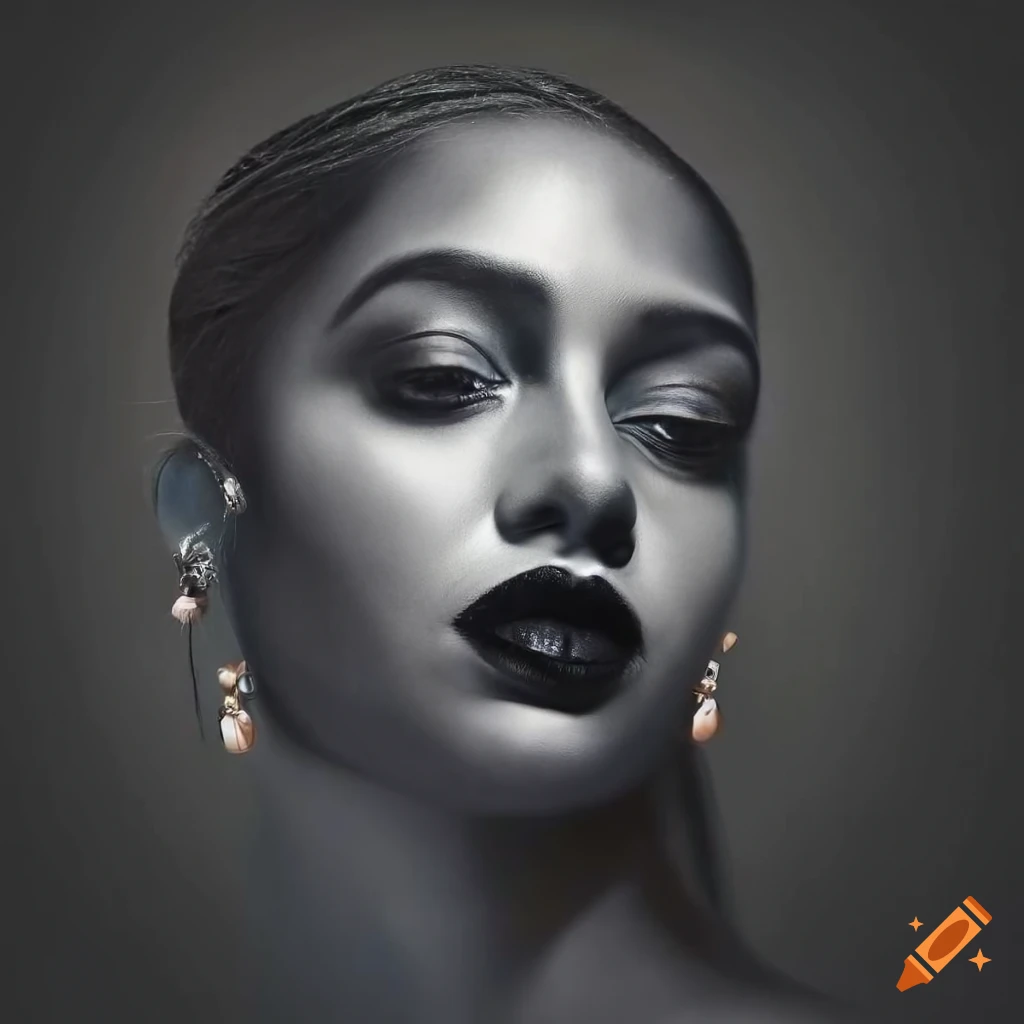 portrait of Leah Verrellia, an elegant and alluring muse