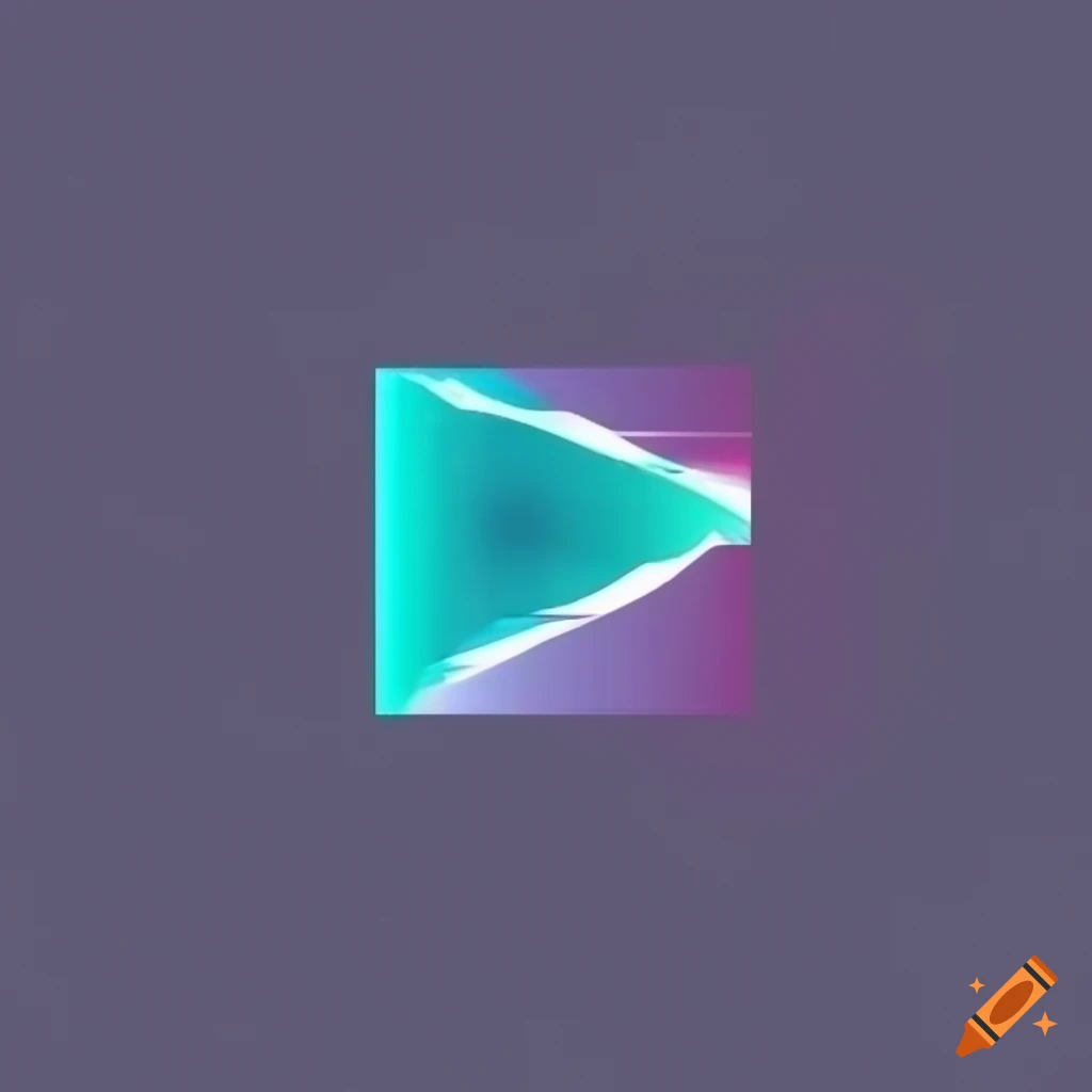 Vibrant lightning bolt pixel art logo design with blue and yellow