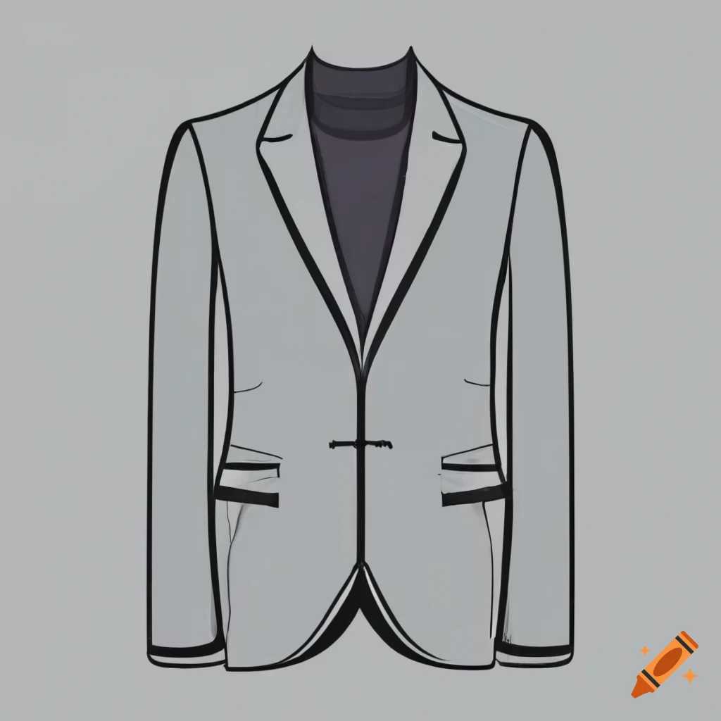 Elegant suit jacket design