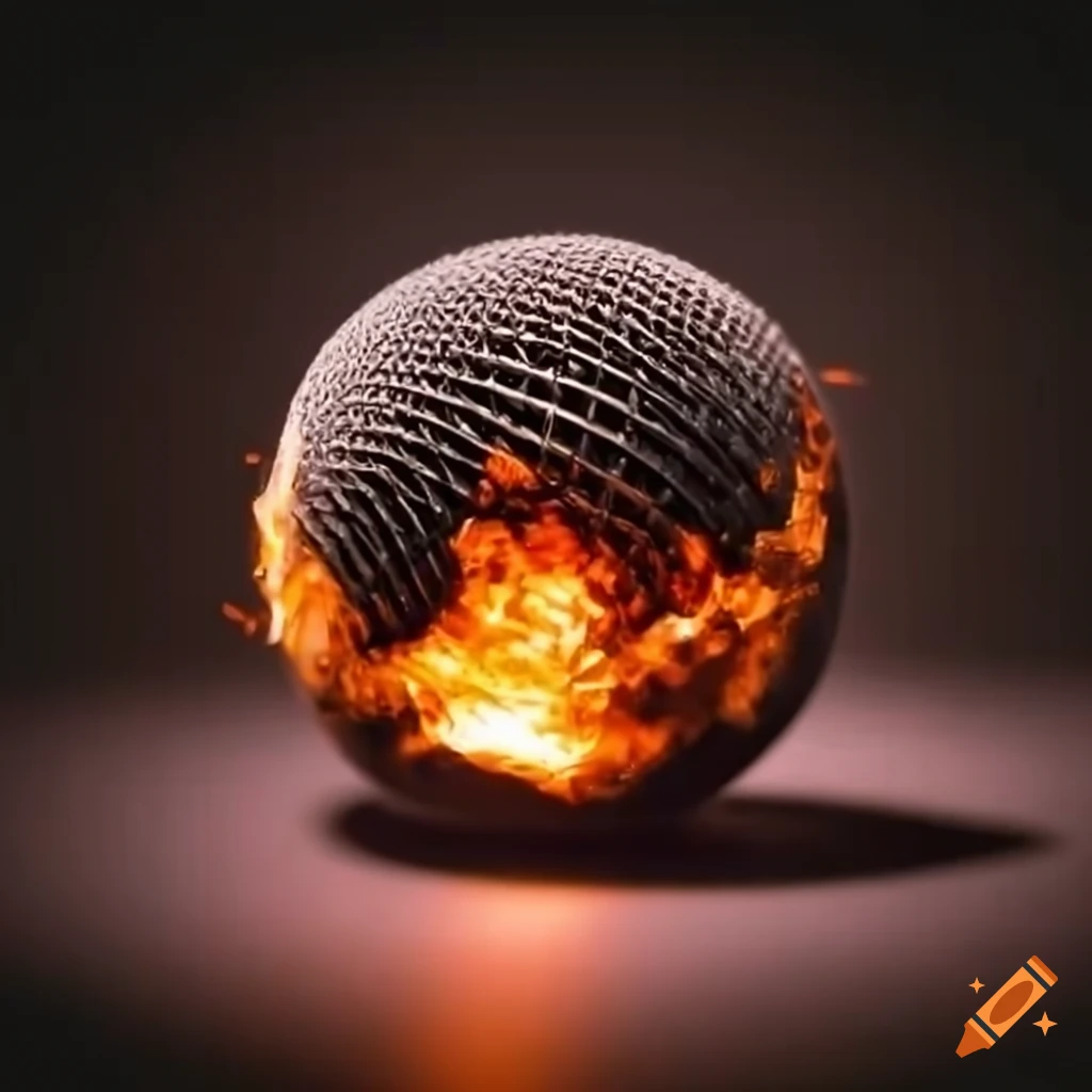 burning microphone sphere