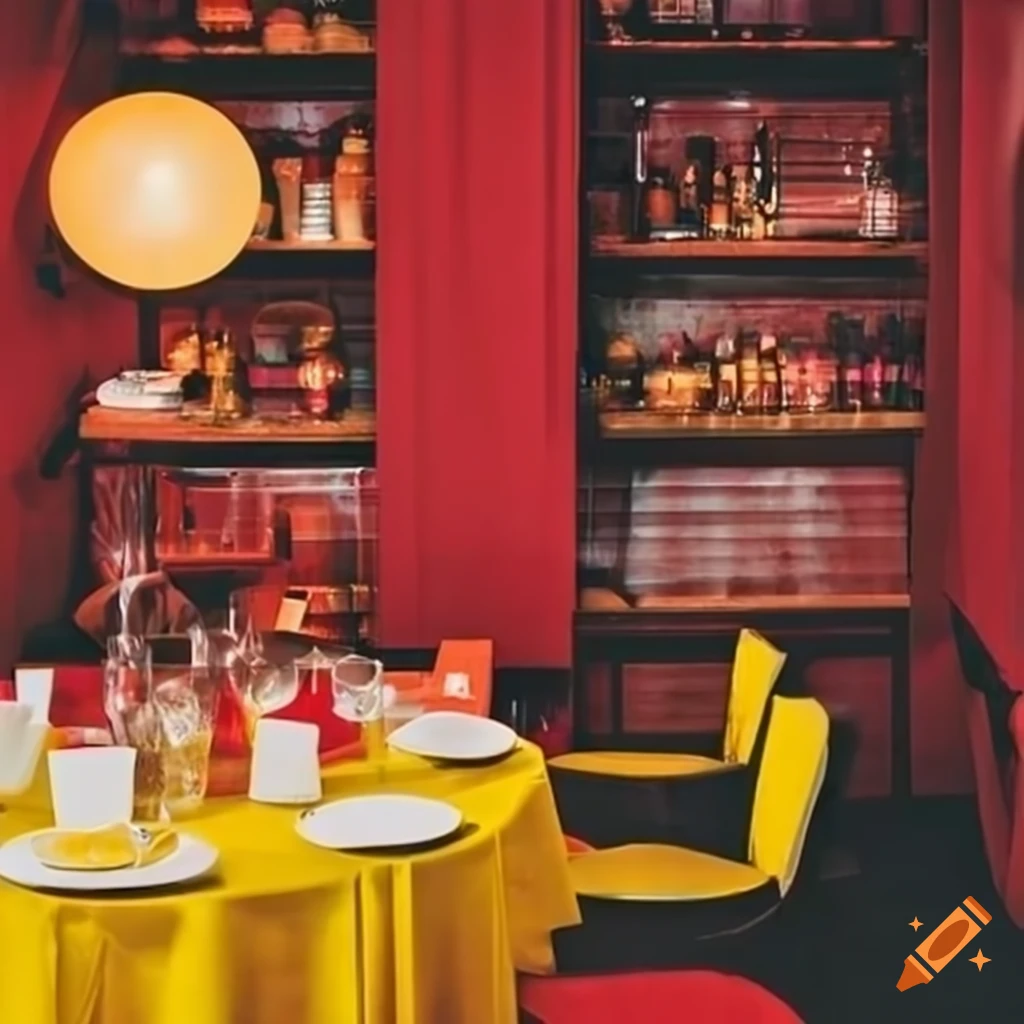 high-end-restaurant-in-shades-of-orange-red-and-yellow-on-craiyon