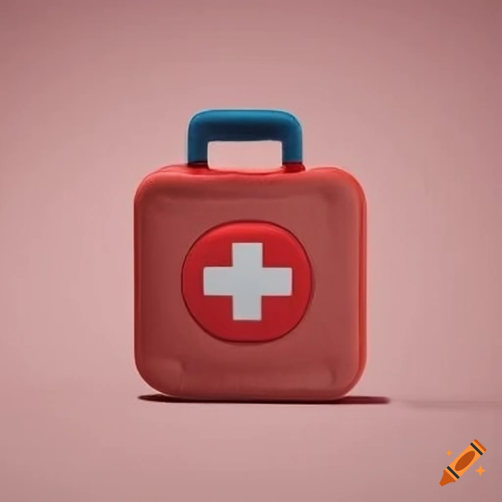 First aid kit on Craiyon
