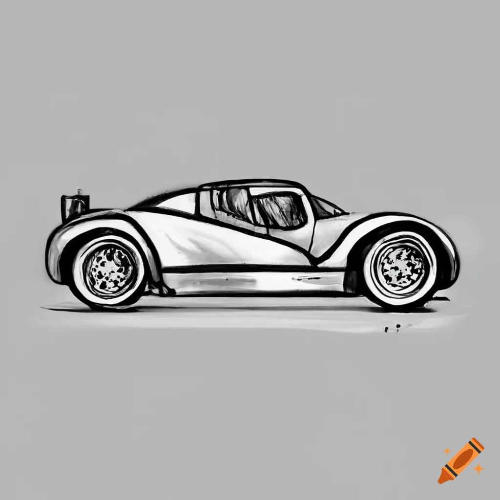 Isolated Toy Car On White Single Wheeled Motor Vehicle Drawing Vector,  Single, Wheeled Motor Vehicle, Drawing PNG and Vector with Transparent  Background for Free Download