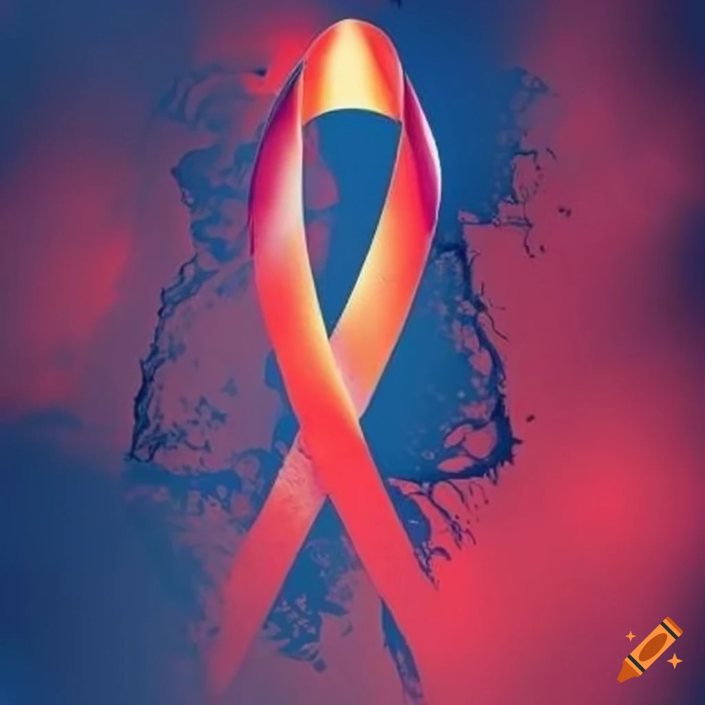 Conference poster about hiv and aids in bordeaux, france