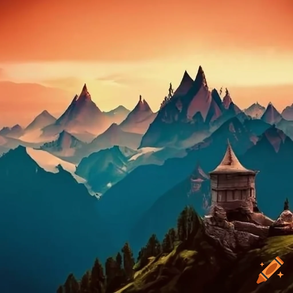 image of a mountain kingdom