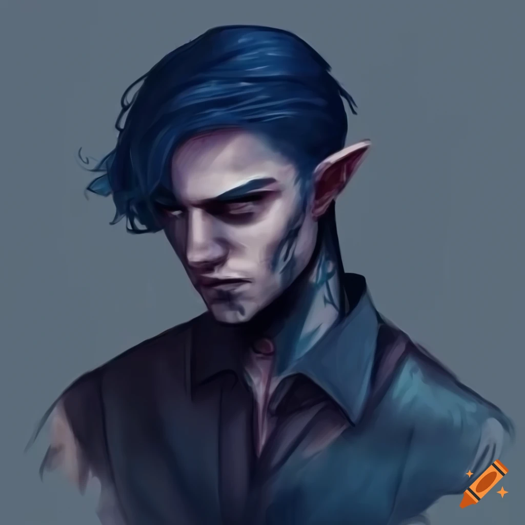 portrait of a man with neck to cheek tattoos