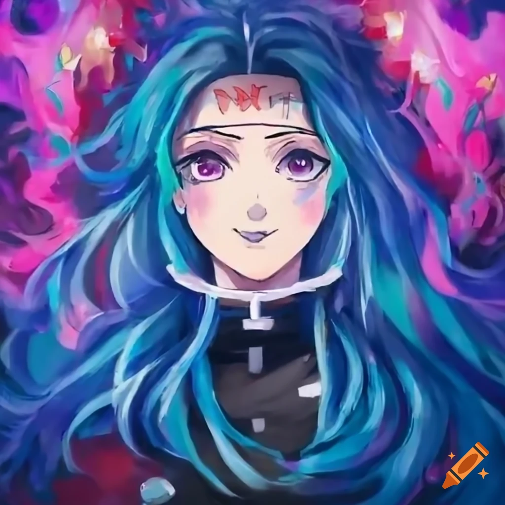 Detailed Illustration Of An Original Character In Demon Slayer Style On pin-de-rock-bunny-b3r-en-salvamentos-r-pidos