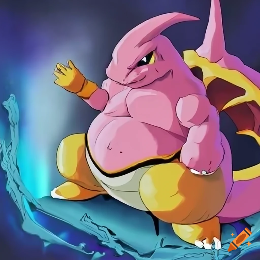 fat-buu-charizard-hybrid-character-on-craiyon