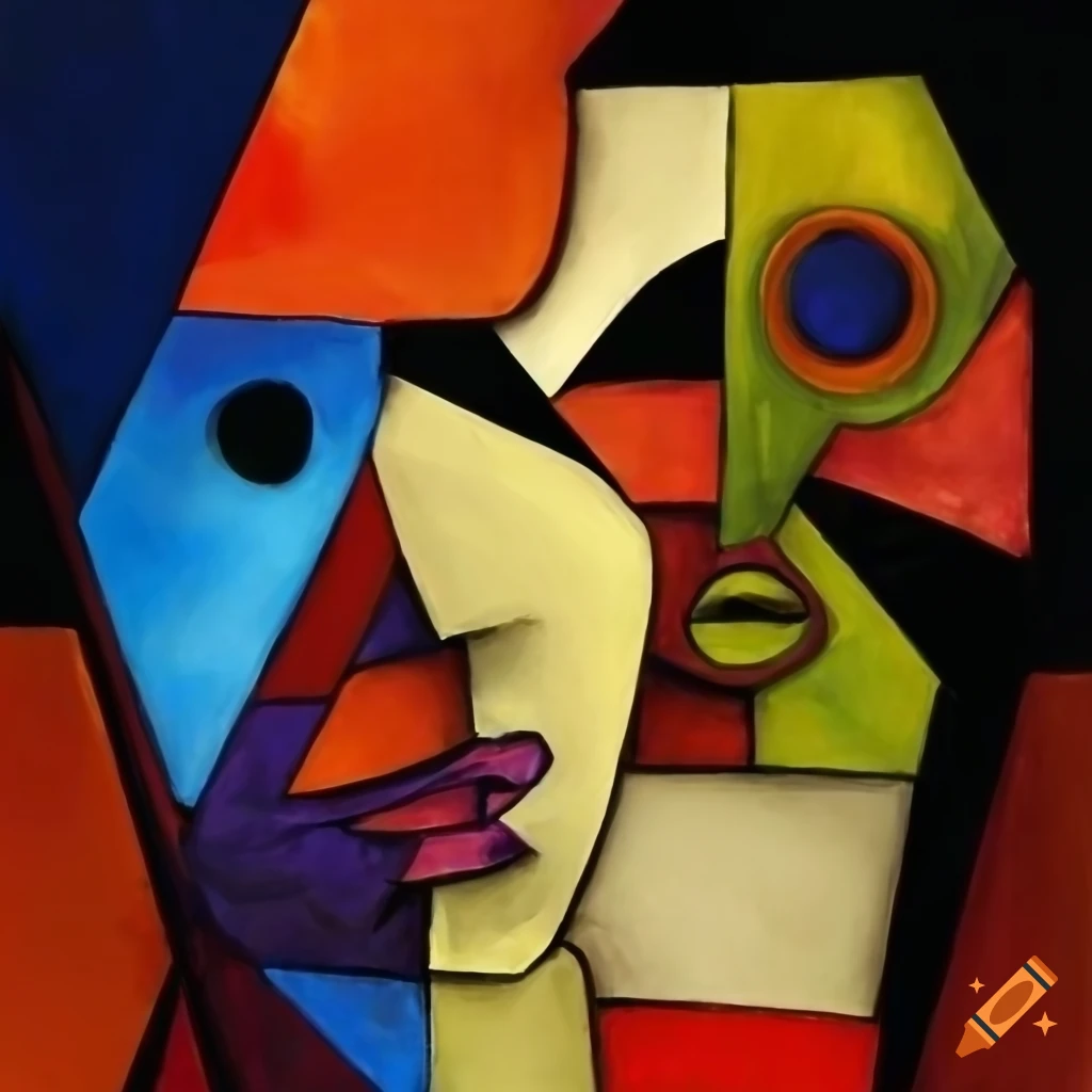 cubist artwork with multiple perspectives