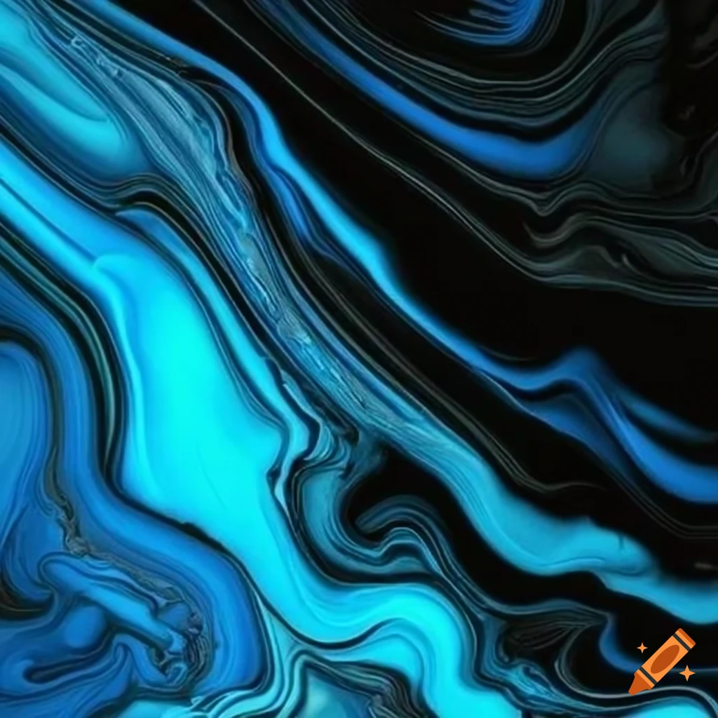 smooth black and blue marble wallpaper