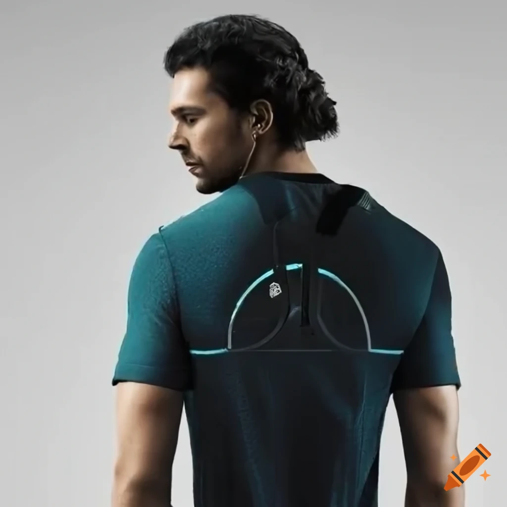 Vuori smart clothing with embedded sensors on Craiyon
