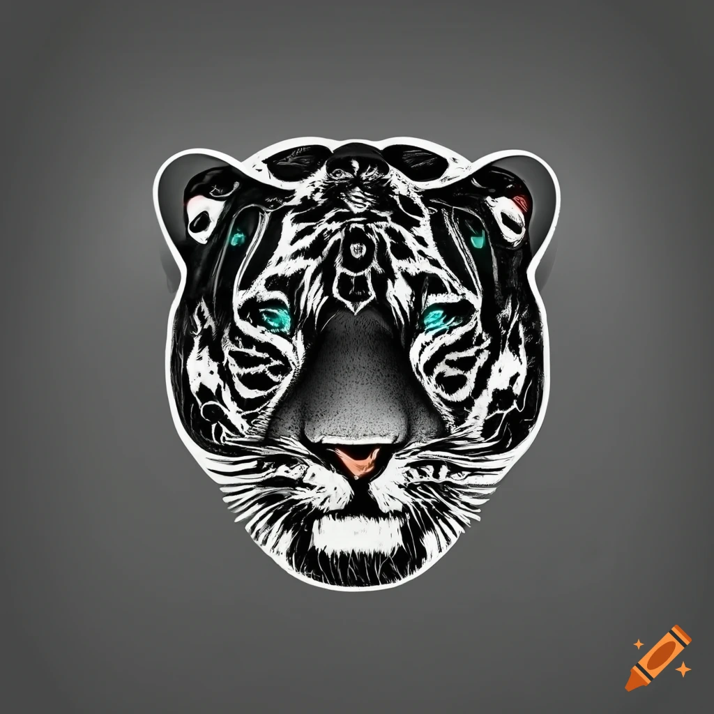 Black Panther Logo With Text