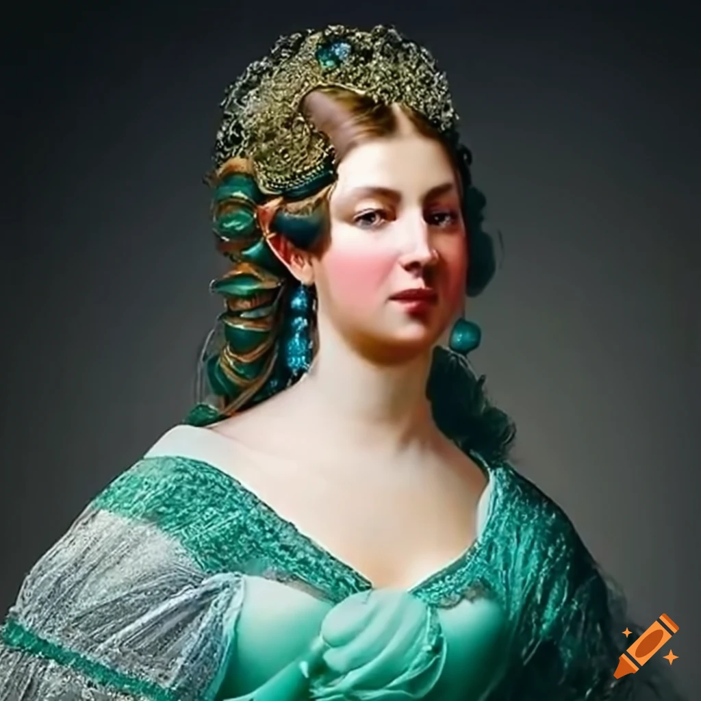 Detailed Painting Of A Beautiful Woman With Empire style Hair On Craiyon detailed-painting-of-a-beautiful-woman-with-empire-style-hair-on-craiyon