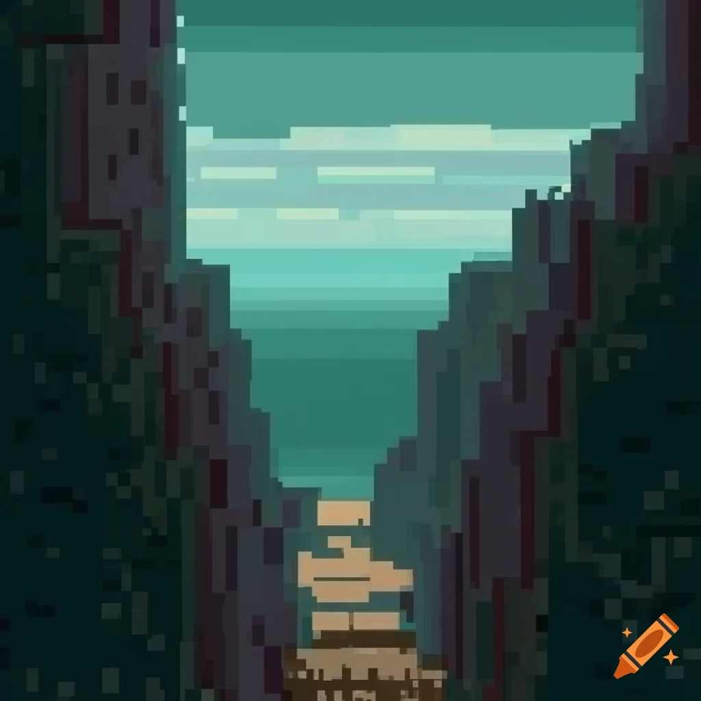 pixel-art-of-a-trench-view-during-world-war-one-on-craiyon
