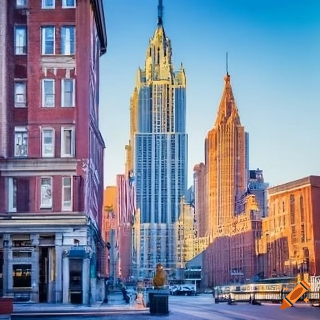 For sale sign with image of new york state on Craiyon