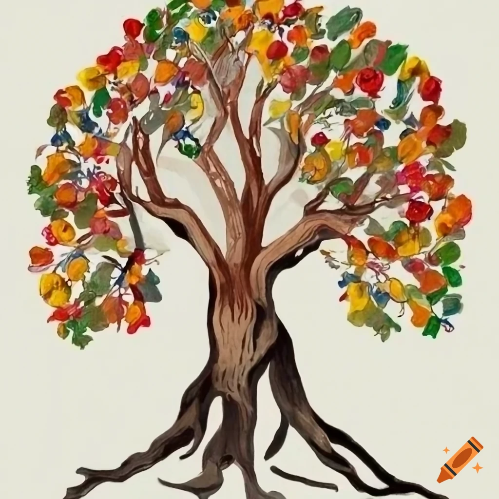 simple-representation-of-the-tree-of-life-with-chakra-colors-on-craiyon