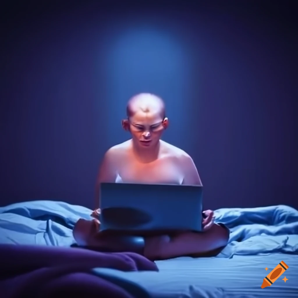 Programmer Resting In Bed On Craiyon