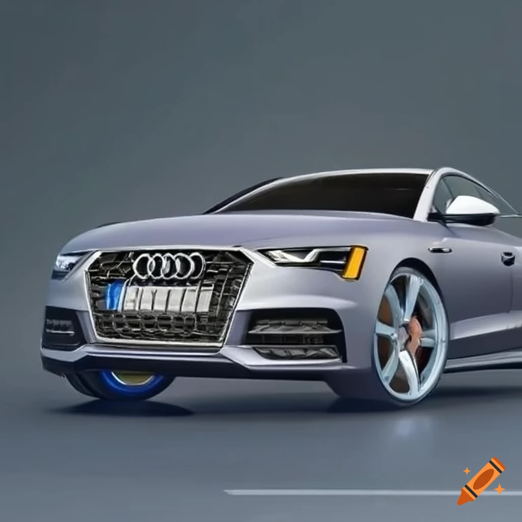 Grey Cars Drawception Grey Audi S5 with Pixar cars theme on Craiyon