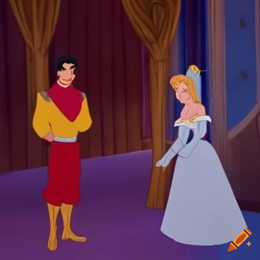 Charming prince from disney on Craiyon