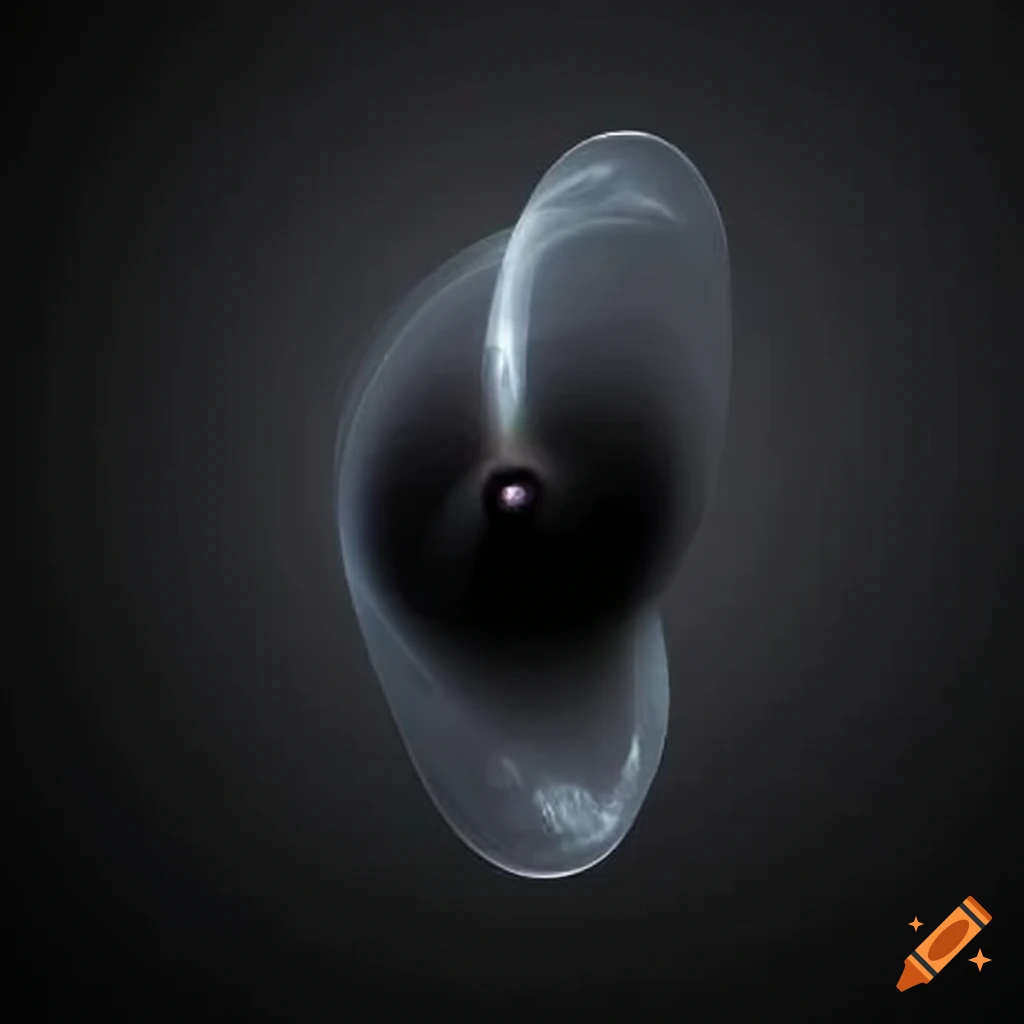dark and mysterious swirling mass