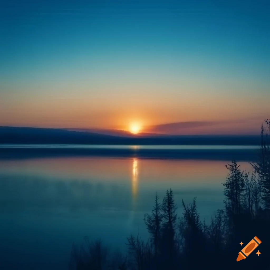 scenic view of Lake Yazevoe in Eastern Kazakhstan