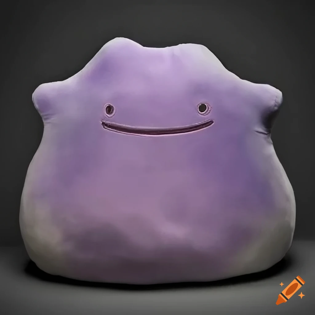 realistic squishmallow of the Pokémon Ditto