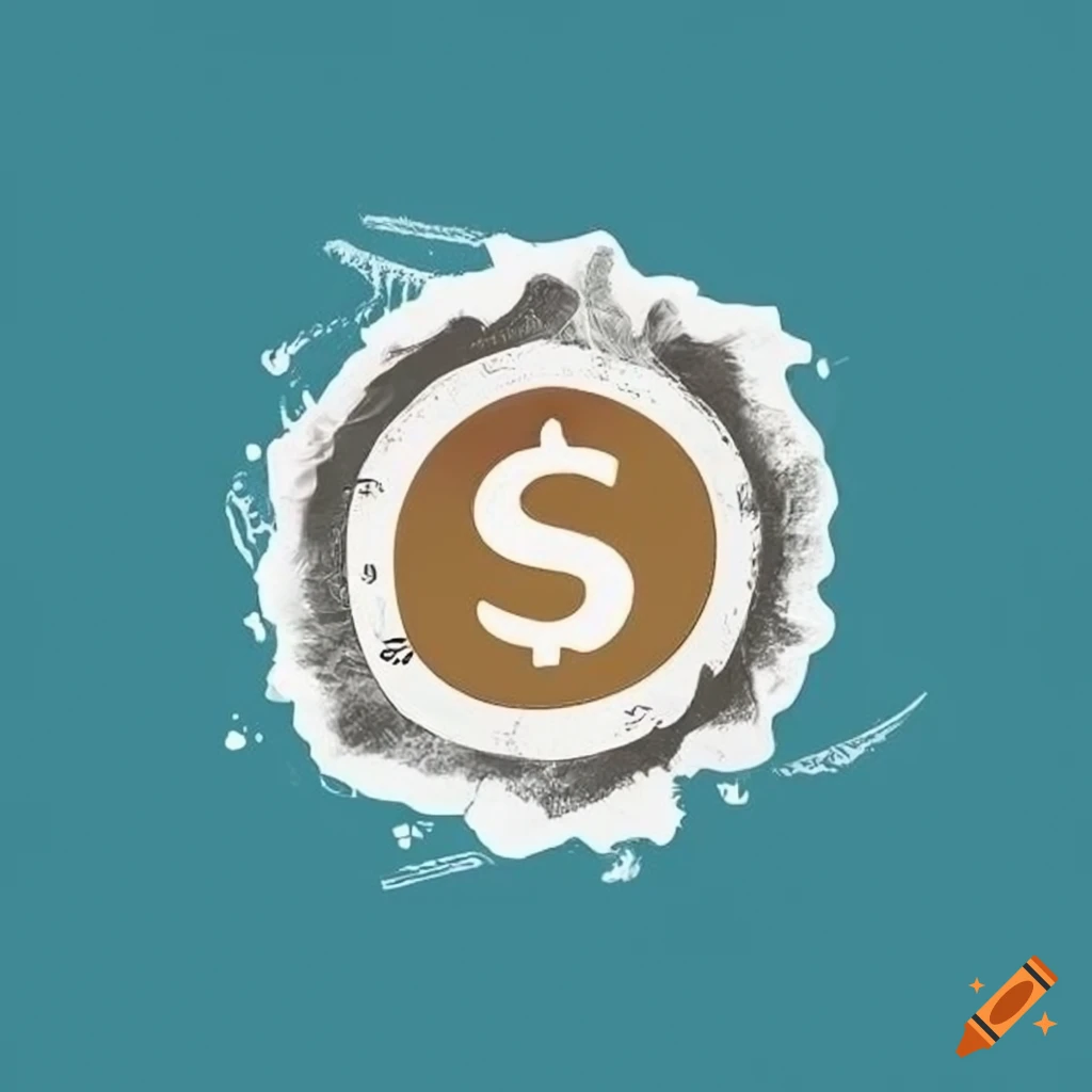 Instagram logo with money theme on Craiyon