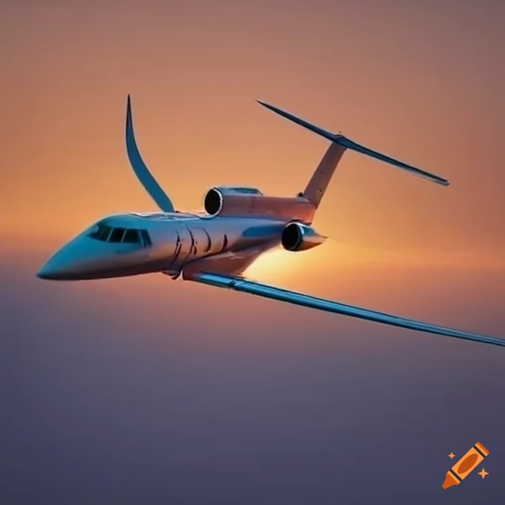 private-jet-flying-through-a-breathtaking-sunset