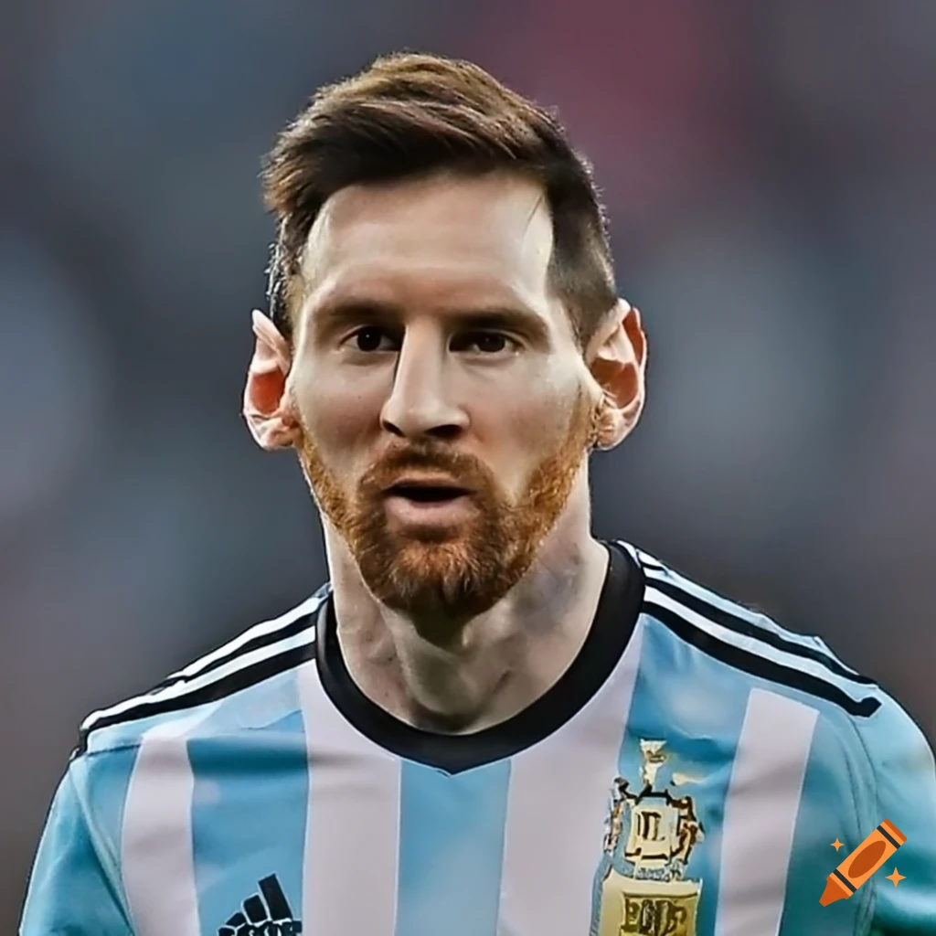 Lionel messi, argentina football player on Craiyon