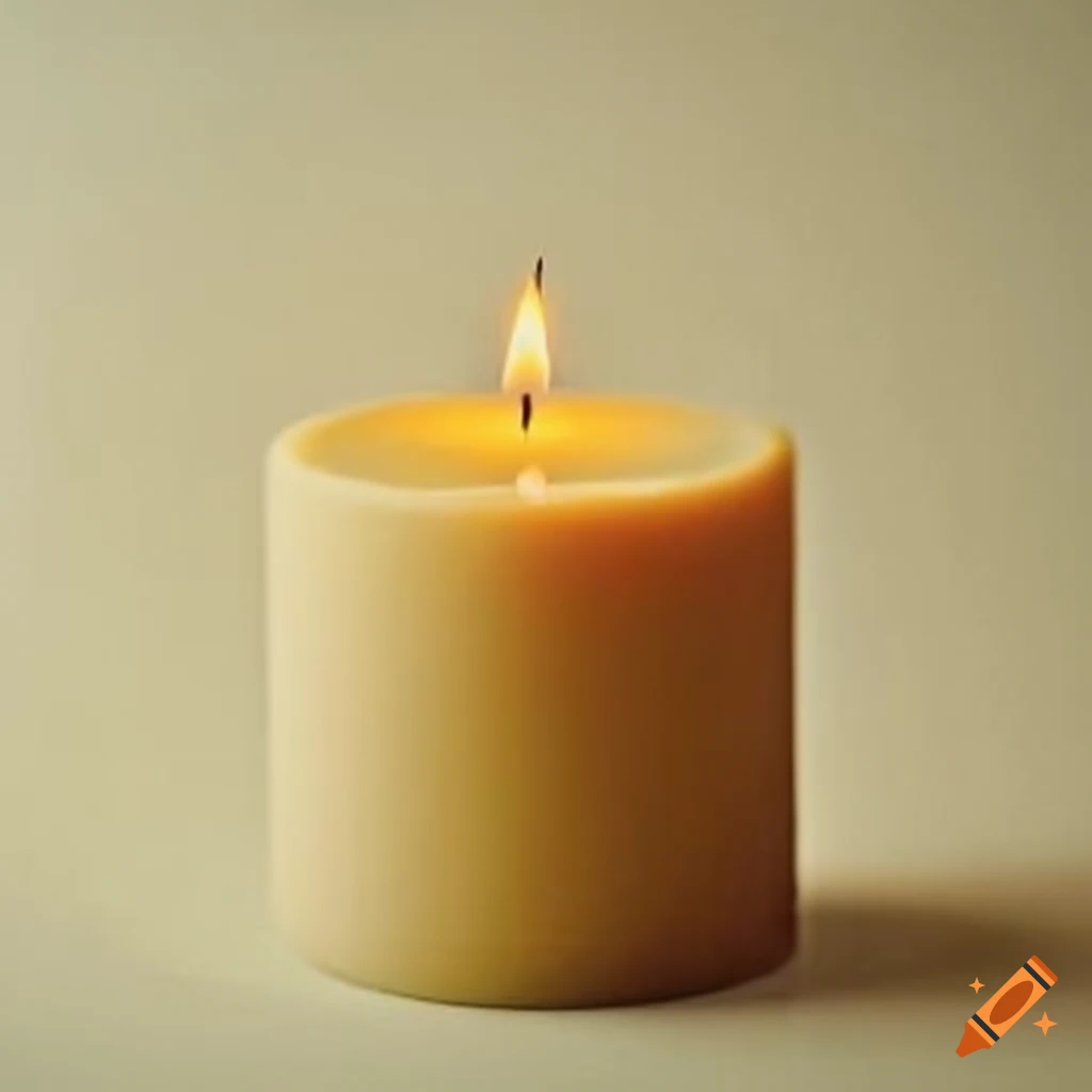 beeswax pillar candles for gifting
