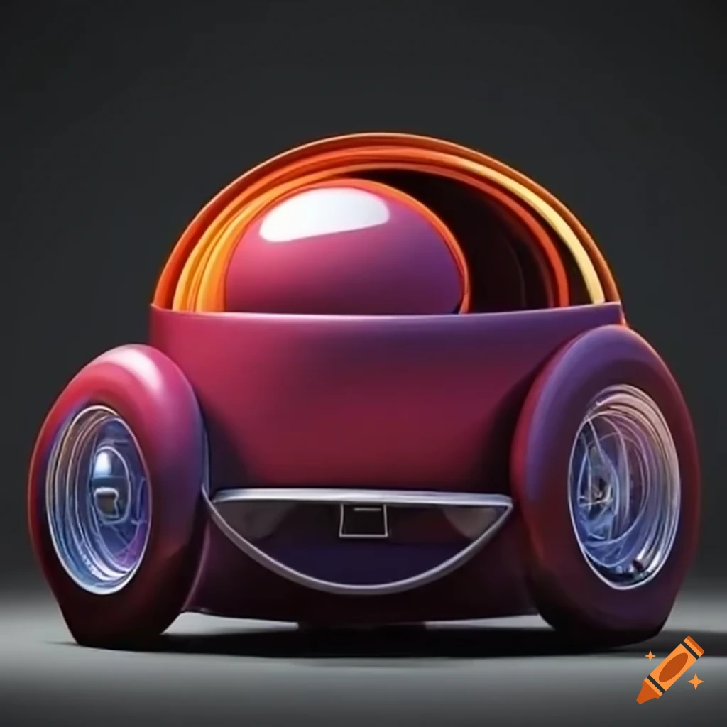 car with 100 wheels