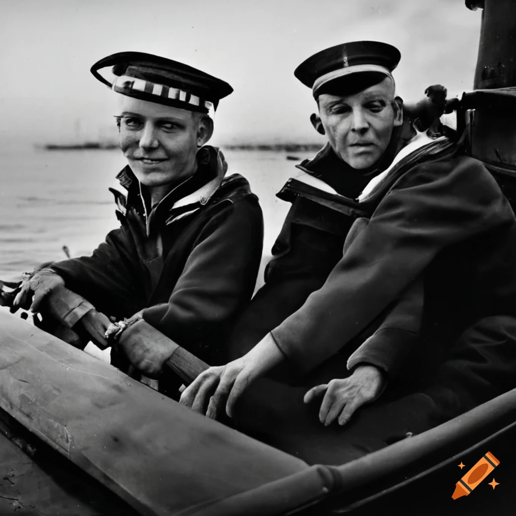 black-and-white-photo-of-sailors-on-a-german-u-boat-on-craiyon