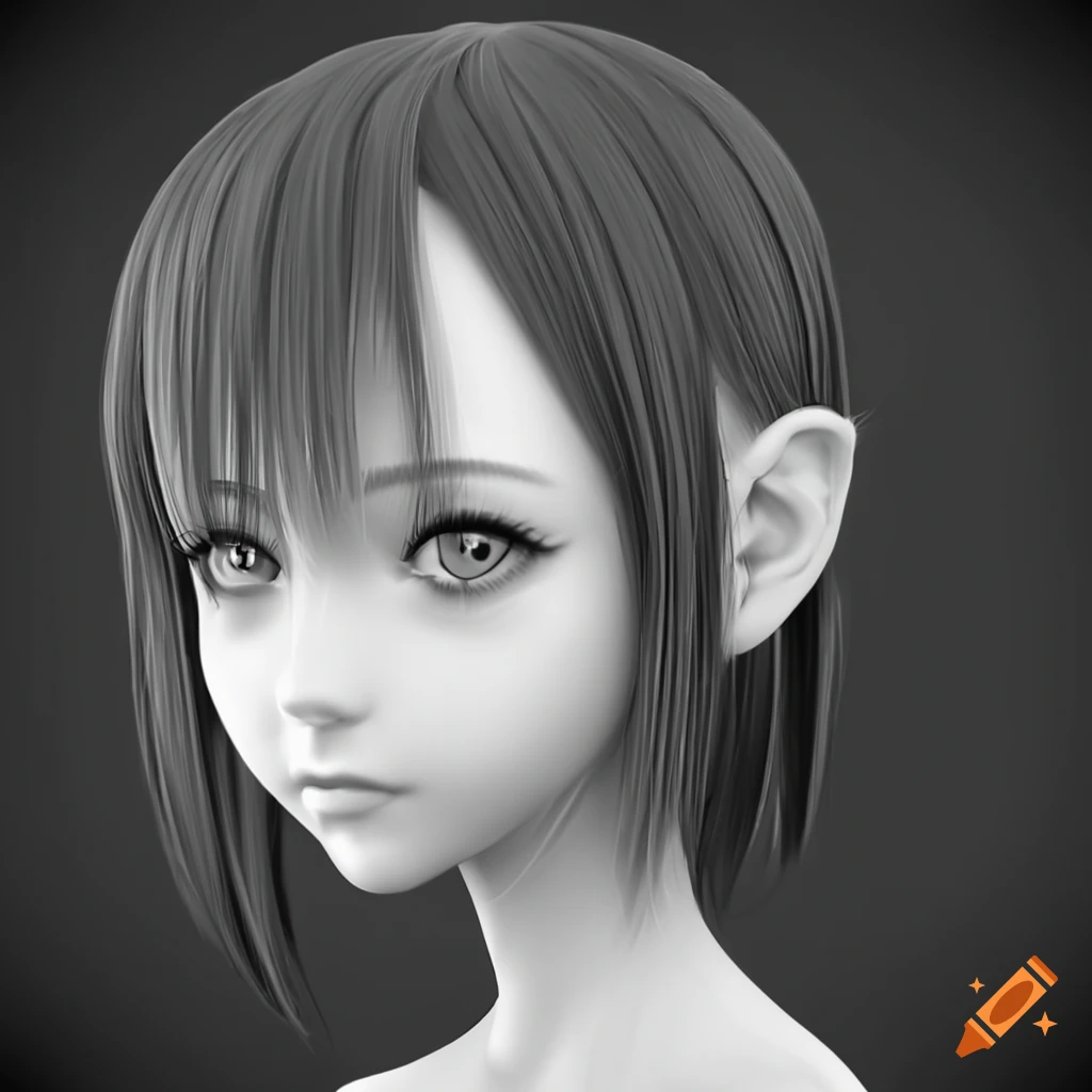 23 Anime Female Side Profile Images, Stock Photos, 3D objects, & Vectors,  profile pic anime girl 