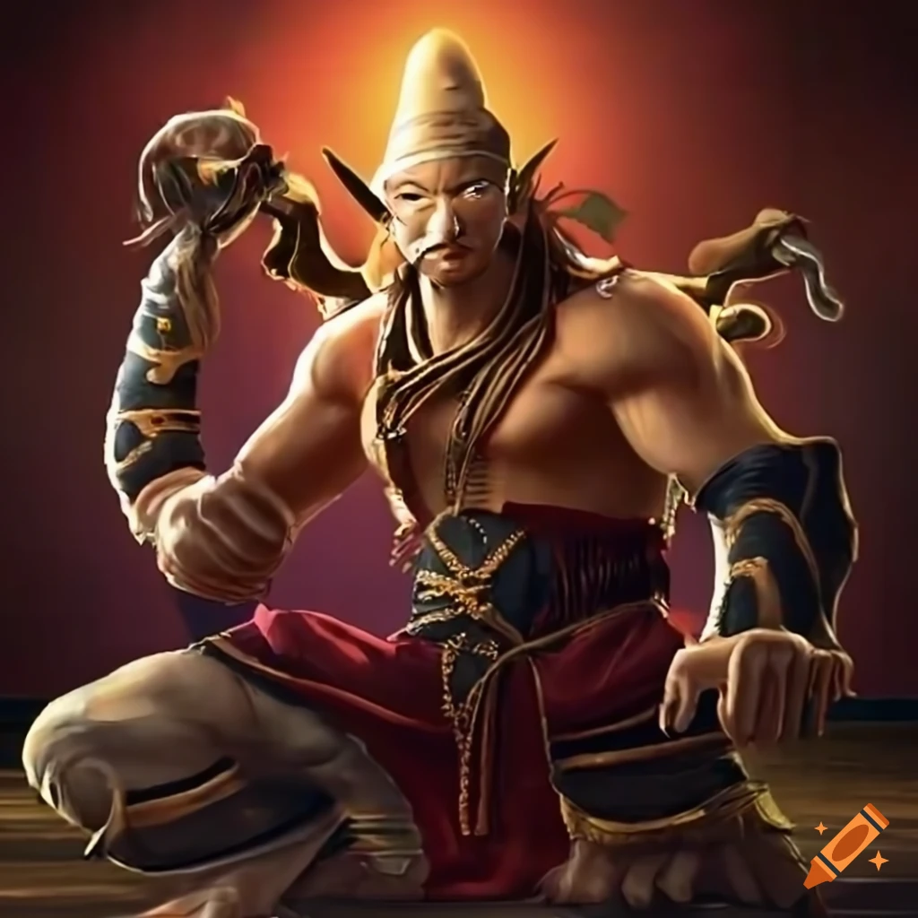 image of a Kungfu Shaman