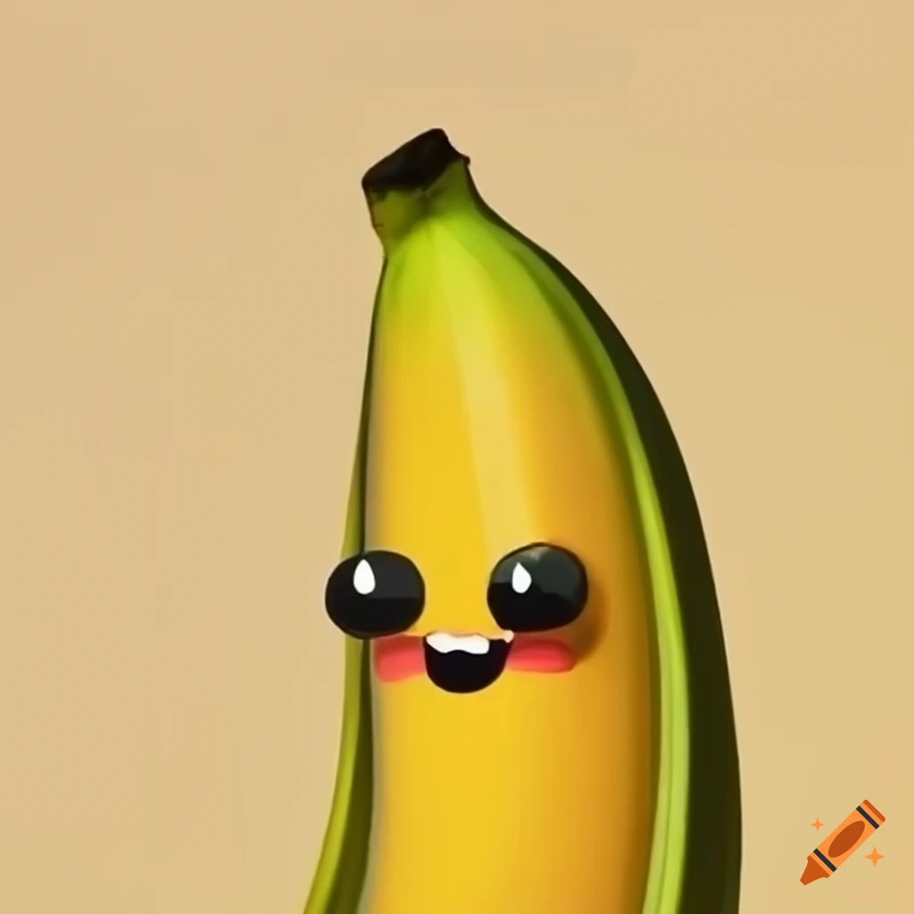 Funny image of a banana with a tinfoil hat on Craiyon