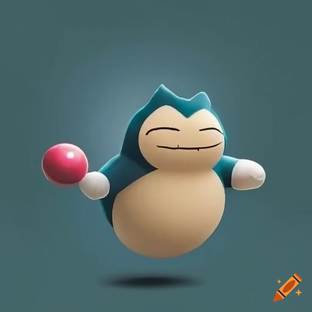 logo with Snorlax playing bowling