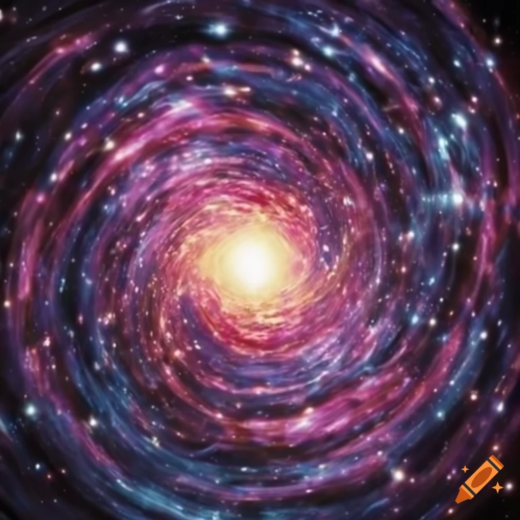 Earth radiating sound waves in a hyperdimensional space on Craiyon