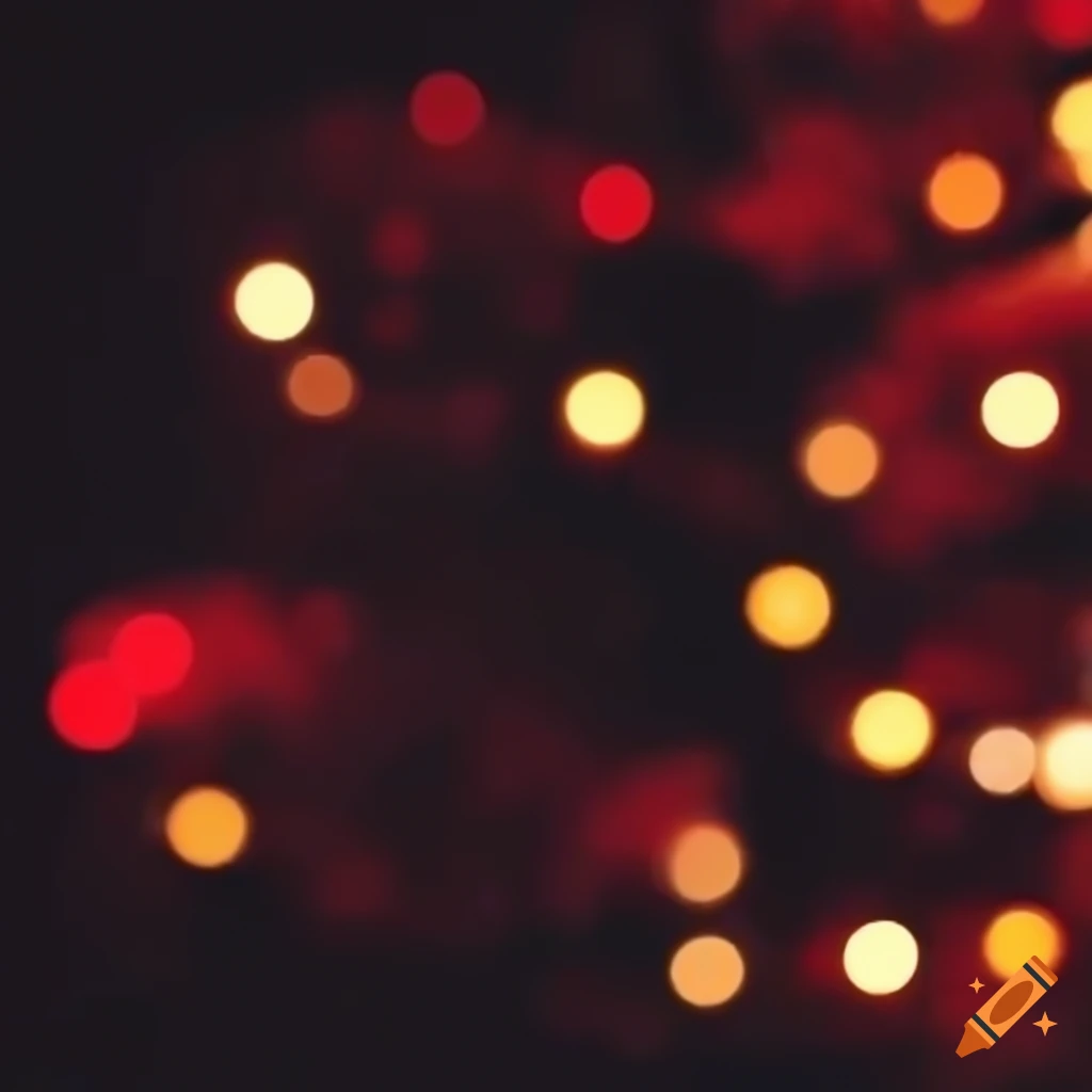 blurry background with christmas theme