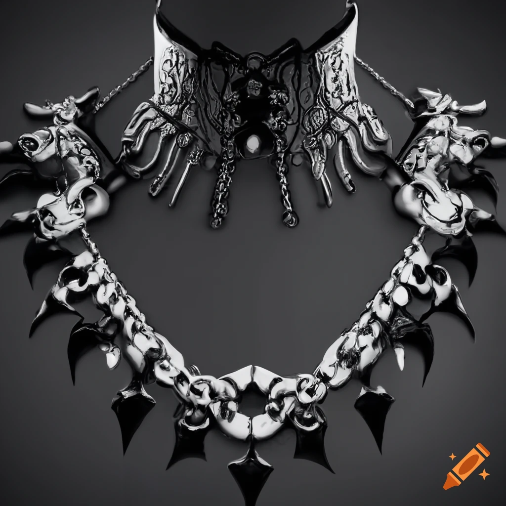 Raven' Necklace (Death Black) – Darkling Beloved