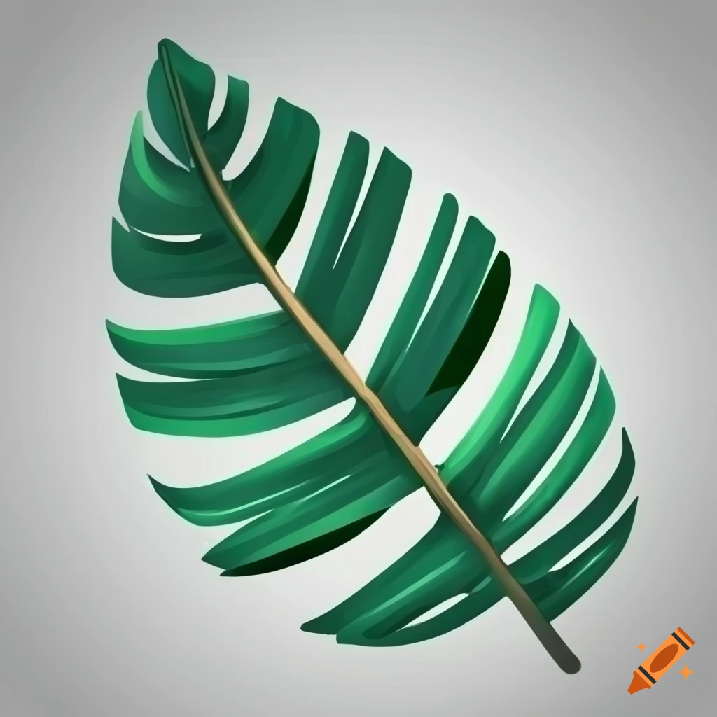 tropical leaf clipart