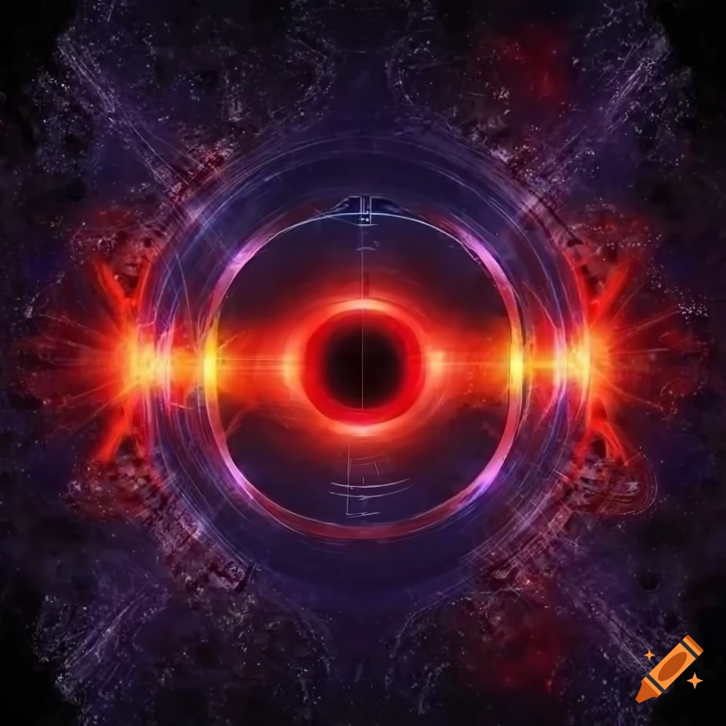 futuristic artwork depicting infinity