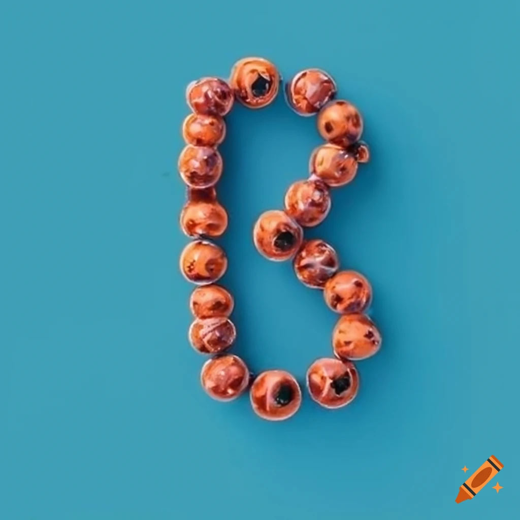 Letter b beads