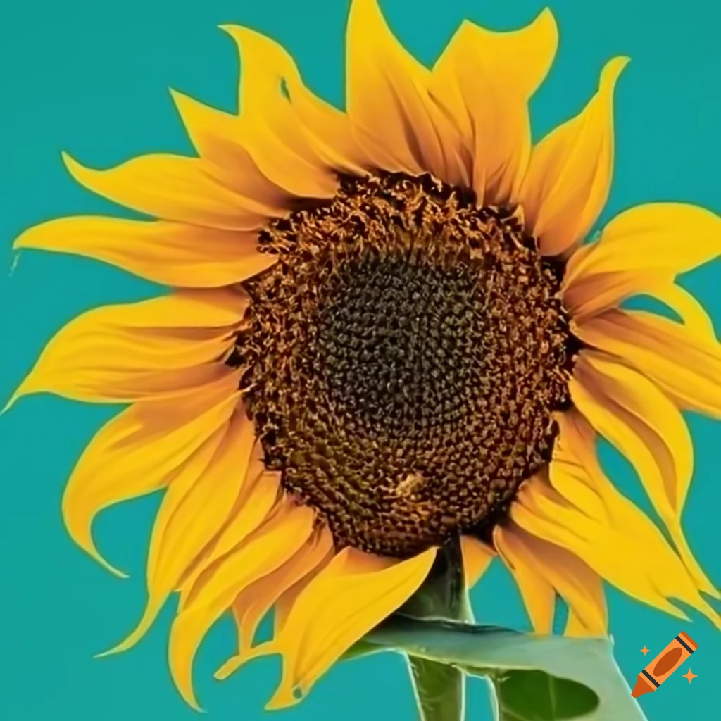 Sunflower on Craiyon