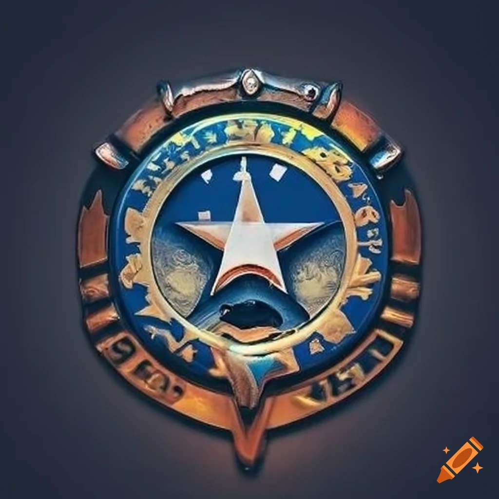 Logo representing texas law enforcement on Craiyon