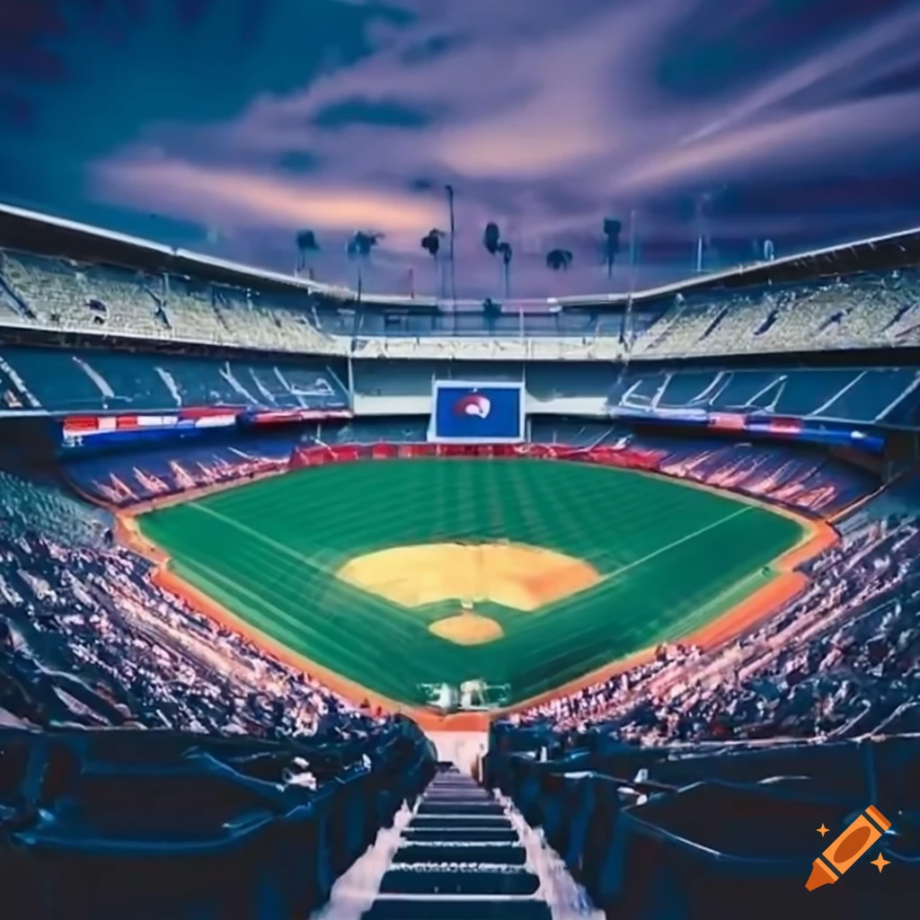 Pepsi Sponsored Baseball Stadium On Craiyon